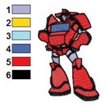 Transformers Embroidery Design 02
